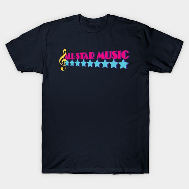 All Star Music T-Shirt by Lunamis